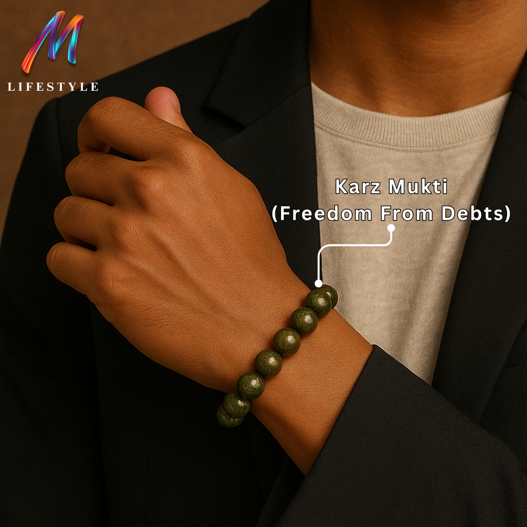 Pyrite Bracelet – Natural Stone Bracelet for Confidence | Mithra Lifestyle